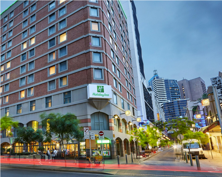 Holiday Inn Darling Harbour exterior - image courtesy of Holiday Inn Darling Harbour.